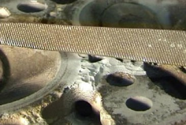 <p>The choke is fixed in the hole and then metal is deposited on the damaged area till it reaches the HBC plate surface level</p> ...